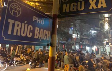 Phố Trúc Bạch chính thức dỡ bỏ lệnh cách ly