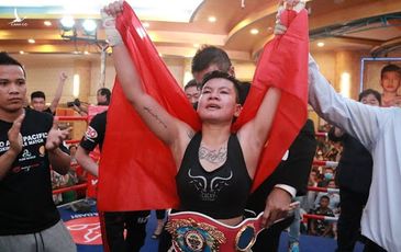 “Nữ võ sĩ bé nhỏ” làm rạng danh quyền Anh Việt Nam