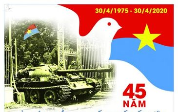 Chùm tranh cổ động 45 năm Ngày Giải phóng miền Nam, thống nhất đất nước