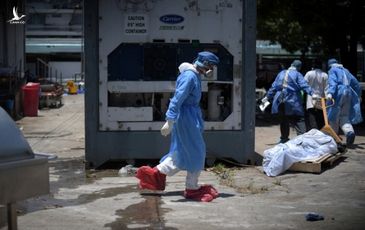 Thi thể nằm giữa phố, Ecuador phải dùng container đông lạnh để xác