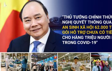 Gói an sinh chưa từng có tiền lệ: Liều thuốc trợ lực kịp thời cho hàng chục triệu người dân