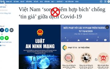 VOA lại móc nối với RSF, HRW đòi hỏi nhân quyền trơ tráo và lố bịch 