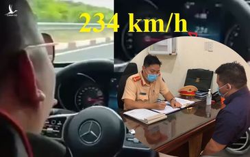 Lý do lãng xẹt và sự thật thời điểm tài xế lao ôtô tốc độ 234 km/h trên cao tốc