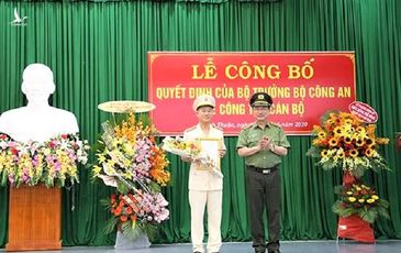 Bộ Công an bổ nhiệm hàng loạt lãnh đạo công an tỉnh