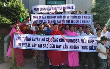 “Đấu tranh dân chủ” lợi dụng vụ Formosa để gây rối nhằm tạo áp lực cho Thủ tướng