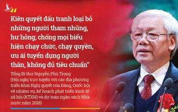 Chỉ đạo đúng đắn thể hiện quyết tâm làm trong sạch Đảng của Tổng bí thư Nguyễn Phú Trọng