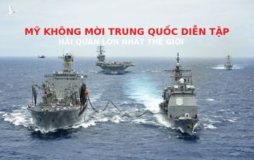 Mỹ loại Trung Quốc, mời Việt Nam dự diễn tập hải quân lớn nhất thế giới