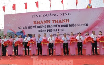 Thủ tướng dự lễ khánh thành tuyến đường bao biển đẹp nhất Quảng Ninh