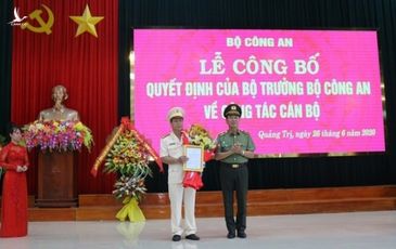 Phó Giám đốc Công an Thừa Thiên Huế làm Giám đốc Công an Quảng Trị