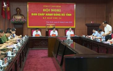 Ông Ngô Đông Hải làm bí thư Tỉnh ủy Thái Bình