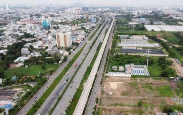 Hơn 17 km  đường ray trên cao metro Bến Thành- Suối Tiên sẵn sàng chờ thử tàu