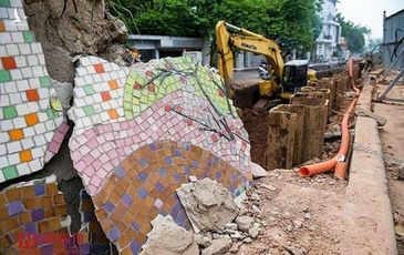 Hà Nội nói về việc phá đoạn đường gốm sứ