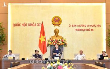 Hôm nay, Ủy ban Thường vụ Quốc hội khai mạc phiên họp thứ 45