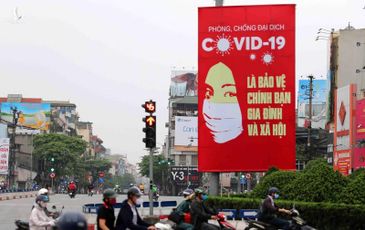​’Tranh cổ động – vũ khí góp phần giúp Việt Nam chiến thắng COVID-19′