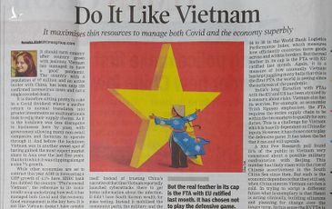 Times of India của Ấn Độ: “Hãy làm như Việt Nam”