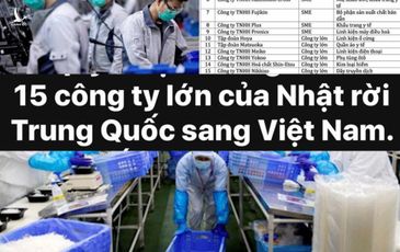 15 doanh nghiệp Nhật Bản đến Việt Nam: Cú hích không phải từ thượng đế