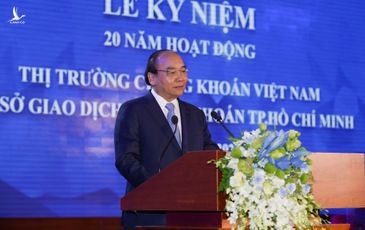 Thủ tướng: Đưa thị trường chứng khoán Việt Nam sớm lên thành thị trường mới nổi