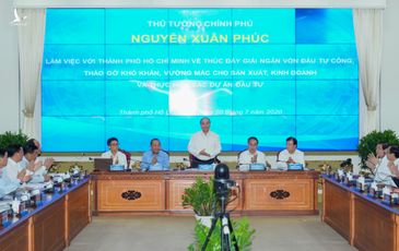 Thủ tướng làm việc với TPHCM để gỡ vướng trong giải ngân đầu tư công