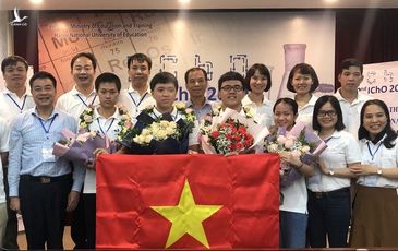 4/4 học sinh Việt Nam đoạt Huy chương Vàng tại Olympic Hóa học quốc tế