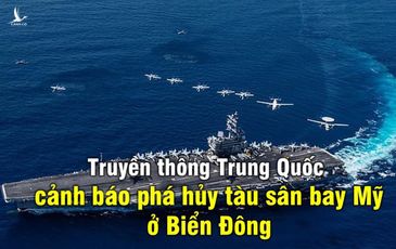 Báo Trung Quốc: Sự xuất hiện của 2 tàu sân bay Mỹ tại khu vực Biển Đông khiến họ “thêm vui”