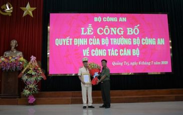 Quảng Trị có tân Phó Giám đốc Công an tỉnh 42 tuổi