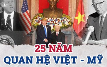 Quan hệ Việt-Mỹ 25 năm: Không có kẻ thù vĩnh viễn, chỉ có lợi ích quốc gia mãi trường tồn