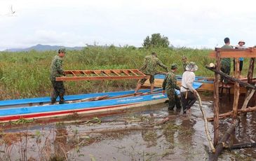 Bộ đội biên phòng An Giang: ‘Tấm khiên thép’ ngăn dịch COVID-19 nơi biên giới