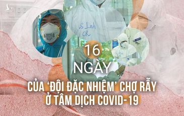 16 ngày cân não của ‘đội đặc nhiệm’ Chợ Rẫy ở tâm dịch Covid-19