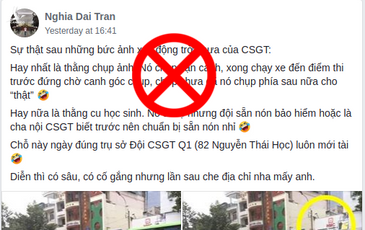 Cảnh sát giao thông có cần “diễn sâu” chở sĩ tử đi thi để đánh bóng hình tượng?