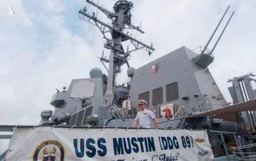 Mỹ điều tàu chiến USS Mustin đến Biển Đông, Trung Quốc kêu gọi dừng leo thang căng thẳng