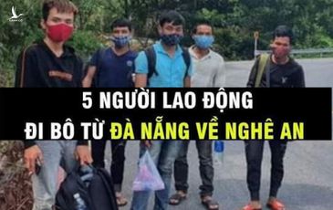 Về cái gọi là tận cùng bị kịch của 5 lao động Nghệ An trốn khỏi tâm dịch Đà Nẵng