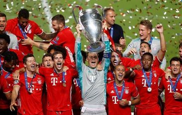 Bayern lập kỷ lục vô địch Champions League 2020