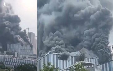 Cơ sở nghiên cứu 5G của Huawei của Trung Quốc bốc cháy ngùn ngụt