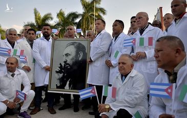 ‘Biệt đội áo trắng’ Cuba được đề cử Nobel Hòa bình