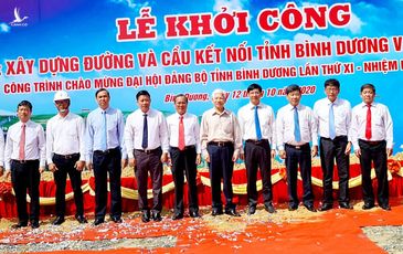 Khởi công dự án cầu, đường 6 làn xe kết nối Bình Dương – Tây Ninh