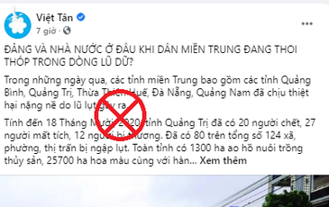 “Nhân tai” trong mùa “thiên tai”