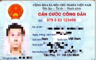 Ý nghĩa các con số trên thẻ CCCD 12 số