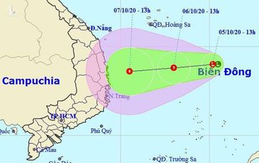 Áp thấp nhiệt đới gió giật cấp 9 ảnh hưởng vùng biển Bình Định – Khánh Hòa
