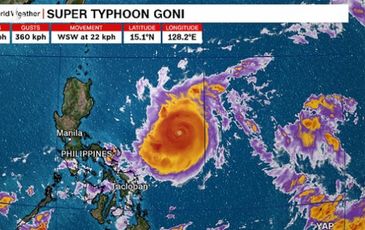 Philippines sơ tán hàng nghìn người tránh ‘siêu bão’ mạnh nhất thế giới
