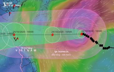 Bão số 8 ảnh hưởng đến miền Trung như thế nào?