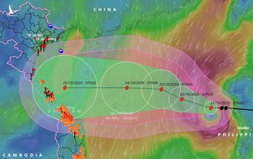 Điều dị thường ở cơn bão số 8 đang tăng cấp độ trên biển Đông
