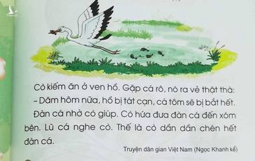 Nhiều câu chuyện trong sách giáo khoa tiếng Việt lớp 1 không rõ tính giáo dục