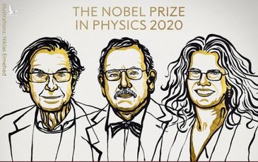 Nghiên cứu về hố đen vũ trụ, thiên hà đoạt giải Nobel Vật lý 2020