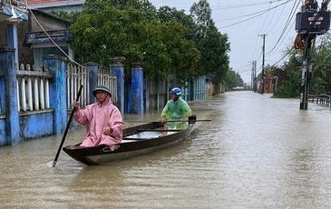 Miền Trung sẽ có mưa rất lớn 5 ngày liên tiếp