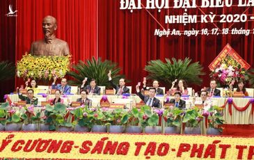 Thấy gì từ cách tổ chức Đại hội Đảng ở Nghệ An?