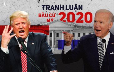 Sửng sốt với màn tranh luận kiểu Mỹ giữa Trump và Biden