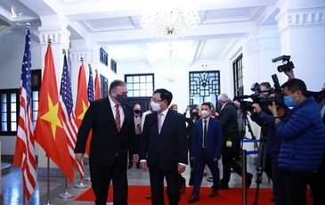 Ngoại trưởng Mike Pompeo: Mỹ ủng hộ Việt Nam mạnh, độc lập, thịnh vượng