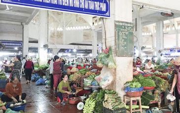 Gỡ khó trong xây dựng chợ an toàn thực phẩm