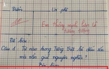 Từ nào trong Tiếng Việt bỏ dấu sắc nhưng vẫn giữ nguyên nghĩa?