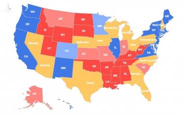 Các bang chiến trường quyết định kết quả bầu cử Mỹ